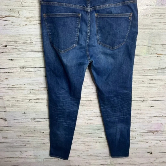 MADEWELL 8” High Riser Skinny  Skinny Jeans Medium Wash Blue Denim Size 28 - Picture 8 of 9